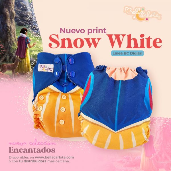 Pañal BC digital - Snow white