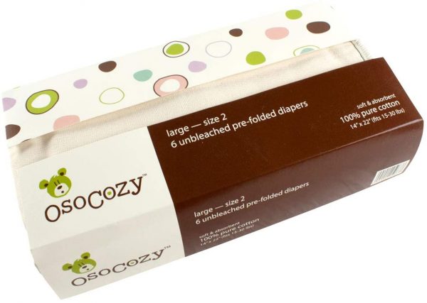 Pack de 6 predoblados de algodón T2
