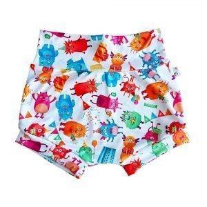 Shortcitos Fiesta de Monstruosa 2-4 años