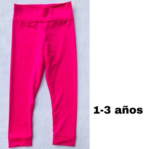 Leggins Neón-fiusha L 1-3 años