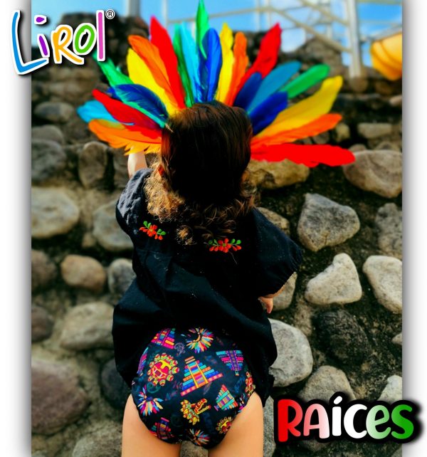 Pañal estampado unitalla - Raíces