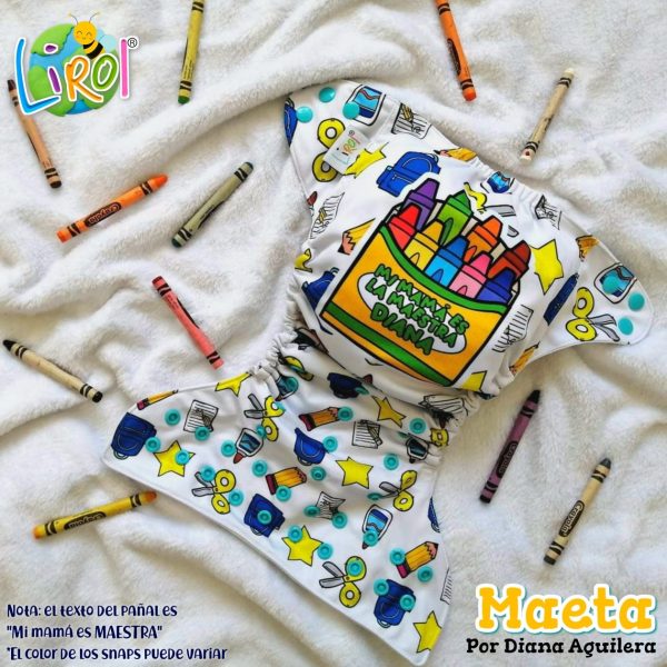 Pañal estampado unitalla - Maeta - Imagen 3